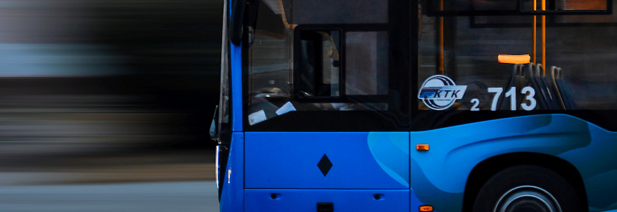 Wie Verkehrsunternehmen Betrug erkennen: Ein Bus unterwegs
